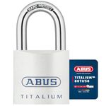 ABUS 80TI/50 Titalium Padlock 50mm Carded