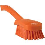 Vikan, Orange Brush,Washing,Stiff,10",PP/PBT, 4192