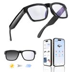 OhO sunshsine AI Glasses, Bluetooth Audio Sunglasses with 10H Playtime, ChatGPT Translation & Water Resistant Open Ear Glasses