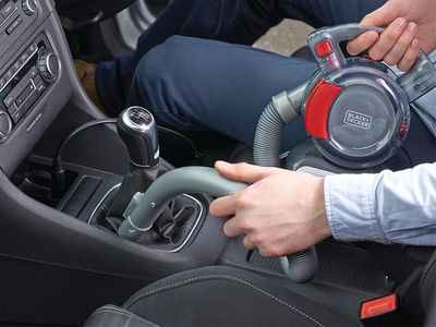 BLACK+DECKER Handheld Car Vacuum Cleaner – Portable Auto Cleaning