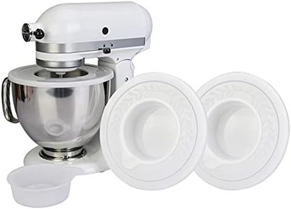 2 Pack Mixers Bowl Covers for KitchenAid 4.5-5 Quart Tilt-Head Stand Mixers Bowl Covers Lid