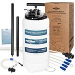 FIRSTINFO A1106EU | 15 Litres | Pneumatic and Manual Mode | Fluid Extractor | Vacuum Oil Pump | for Cars, Motorcycles, Trucks, Boats