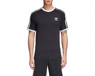 Adidas CW1202 3-Stripes T-shirt - Black, Medium