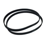 BEMONOC 2Pcs/Pack HTD 5M Rubber Timing Belts HTD600-5M-15 Closed-Loop 600mm Length 120 Teeth 15mm Width Industrial Timing Belt