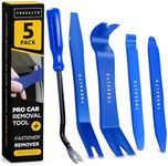 Tresalto Auto Trim Removal Tool Set (No Scratch Plastic Pry Tool Kit) Auto Trim Tool Kit Car Tools, Door Panel Removal Tool, Fasteners, Car Clips, Push Rivets, Molding, Dashboards, Interior Trim Tools