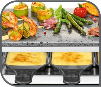 Tefal Raclette Grill – 10-Pan Electric Tabletop Party Grill