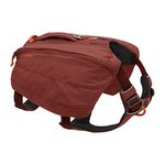 Ruffwear, Front Range Dog Day Pack, Backpack with Handle for Hikes & Day Trips, Red Clay, Small