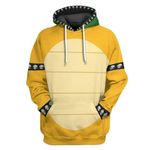 XIAMUSZ Anime Hoodie Cosplay Costume Pullover Sweatshirt (S, Yellow)