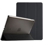 ProCase for iPad 2nd 3rd 4th Generation Case (2012/2011 Model), Smart Cover for iPad 2/iPad 3 /iPad 4(Not for iPad Air/Air 2) –Black