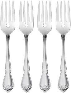 Oneida True Rose Everyday Flatware Salad Forks, Set of 4