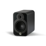 Q ACOUSTICS 5020 Bookshelf Speakers Pair Satin Black - 5" Mid/Bass Driver, 1" Tweeter - TV Speakers for Surround Sound System - Vinyl Record Player Speakers Hifi, Gaming PC Speakers
