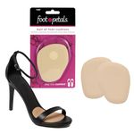 Foot Petals Women's Rounded 1 Pair, Khaki, One Size