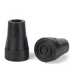 Pair of Trekrite Reinforced Heavy Duty Hiking Sticks/Walking Poles Rubber Tip Ends Ferrules