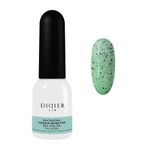 Didier Lab - Macarons Gel Polish Cookie Monster - Semi-Permanent Professional Manicure - Self-levelling Consistency - Texture of Small Black Particles - For UV Lamp - Extra Durable - Gift for Women