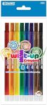 BAZIC Products 8 Color Twistable Crayons, Twist Up Propelling Assorted Color Crayon, Coloring Drawing Art Supplies for Office School Kids Children, 24-Packs