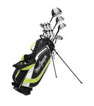 MacGregor CG4000 Package Set, 1" Shorter Steel 6-SW, Stand Bag, Mens Right Hand, Black/Green