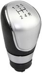 MAX COOL 5-Speed Manual Gear Shift Knob Replacement Silver Suitable for Ford Fiesta MK2 C-max 2008-2013