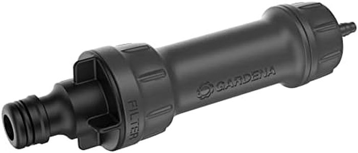 Gardena Micro-Drip-System Master Unit 1000: Starting unit for the automatic irrigation system, reduces pressure and filters the water, simple connection technology (13333-20)
