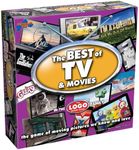 Drumond Park LOGO Best of TV and Movies Board Game Family - The Family Board Game of Moving Pictures We Know & Love | Family Games For Adults And Kids Suitable From 12+ Years