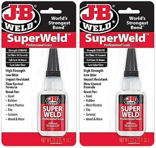 J-B Weld Superglue 20g 2 Pack - SuperWeld Professional Grade