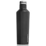 Corkcicle Canteen - Water Bottle and Thermos - Keeps Beverages Cold for Over 25 Hot for Over 12 Hours - Triple Insulated with Shatterproof Stainless Steel Construction - Turquoise - 25 oz. Matte Black 16 oz