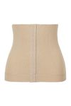 Lupo Metro Brazil’s Shapewear Waist Trainer, Waist Vest Corset, Brazilian Shapewear, Supported By 2 Galvanized Steel Fins Lined On The Back For Added Mobility, Natural, 3XL
