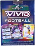 2024 Leaf Vivid Football Hobby Trading Card Box 5 Autographs