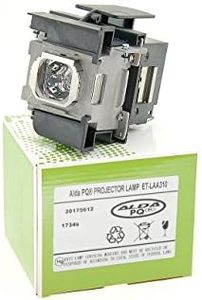 Alda PQ Premium Projector Lamp Compatible with PANASONIC PT-AE7000, PT-AE7000U, PT-AT5000, PT-AT5000E, PT-HZ900C, ET-LAA310 Projectors, Lamp with Housing