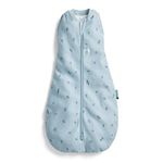 ergoPouch - Cocoon Sleep Sack Swaddle - Organic Cotton Newborn Swaddle Bag with Two-Way Zipper - Baby Swaddle Blanket for Safe Sleep 1tog - Dragonflies 3-6M