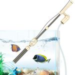 bedee Electric Aquarium Gravel Cleaner, Fish Tank Cleaner, 6-IN-1 Fish Tank Sand Cleaner Vacuum Kit for Water Changing & Wash Sand with Adjustable Water Flow