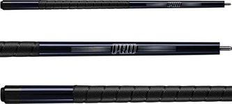 Viper Revolution Sure Grip Pro 58" 2-Piece Billiard/Pool Cue, Metallic Black, 18 Ounce