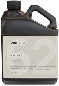 VINEVIDA [128oz] Pineapple Slices Fragrance Oil for Candle Making - Made in USA Candle Scents for Candle Making - Natural Candle Fragrance Oil - Scents for Soap Making