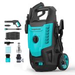 Kapicon KP-30 Portable High Pressure Car Washer Machine, Motive Power 1800 Watts with max Pressure 135-160 Bars, 5.5 L/Min Flow Rate, Portable for Car, Bike and Home Cleaning Purpose. (Updated Model)