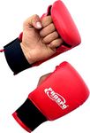 PROSPO Karate Gloves (Men/Women), Boxing Training Gloves, Karate Training Gloves, Karate Gloves for Unisex (Red)