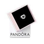 Pandora Beaded Open Heart Charm - C
