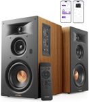 ULTIMEA 3-Way Powered Bookshelf Speakers, Wireless Studio Monitors, BS-3