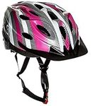 Sport Direct™ 18 Vent Bike/E-Bike Helmet Pink/Graphite/White 55-58cm *3 Year Crash Guarantee*