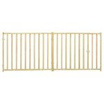 Midwest Homes for Pets Extra-Wide Swing Pet Safety Gate, Expands 50.25-94", 24" Tall