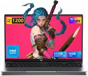 ACEMAGIC 15.6" FHD Laptop with 4 Core N150 Processor Up to 3.6GHz (Beat N100/N97/N5095) Laptops Computer,16GB DDR4 512GB SSD HD Notebook,Support WiFi 5,BT5, 3*USB3.2,TF,5000mAh Battery,Metal Shell