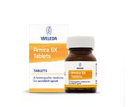 Weleda Arnica 6X Tablets, Homeopathic Medicine for Accident Upset, Natural Remedies for Women & Men by Weleda - 125 Tabs