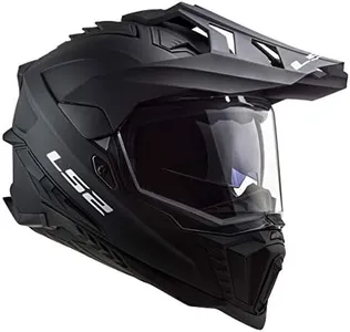 LS2 Helmets Explorer XT Adventure (Solid Matte Black - Large)