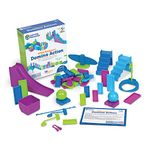 Learning Resources STEM Explorers Domino Action, STEM Toys for Kids, 59 Pieces, Age 5+ Gifts for Boys and Girls