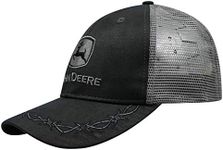 John Deere Oilskin Mesh Back Embroidered Hat