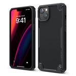 elago TPU Armor Compatible With Iphone 14 Plus Case 6.7 Inch-Us Military Grade Drop Protection,Heavy-Duty Protective Case,Carbon Fiber Texture,Tough Rugged Design,Shockproof Bumper Cover (Black)