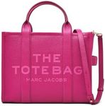 Marc Jacobs The Leather Medium Tote Bag, Lipstick Pink, Lipstick Pink