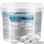 Generic BROMIGUARD【10 lbs】 1-Inch Bromine Tablets for Spa, Bromine Chemical Tabs, pool-17