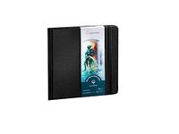 Hahnemühle Watercolour Book 100% Cotton, 250 g/m², Matte, Surface Glued, 30 Sheets/60 Pages, Watercolour Book (19.5 x 19.5 cm)