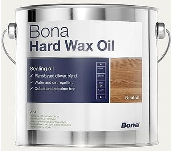 Bona Hard Wax Oil 2.5 L Extra Matt Wood Floor Oil- Prdt Code; AF390015001
