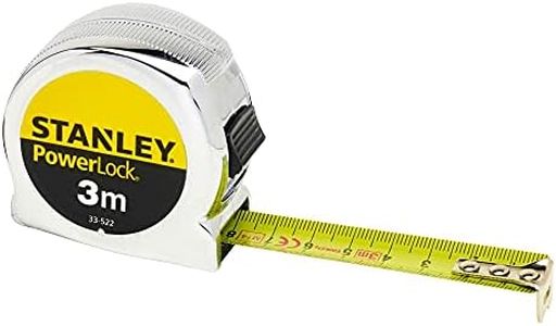 STANLEY 0-33-522 Powerlock Tape, 3m Metric Only