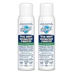 OnGuard Total Insect Aerosol Spray Can 400g | Insect Killer for Indoor and Outdoor Use | Kills Crawling and Flying Insects on Contact | Ready to Use (2-Pack Bundle)